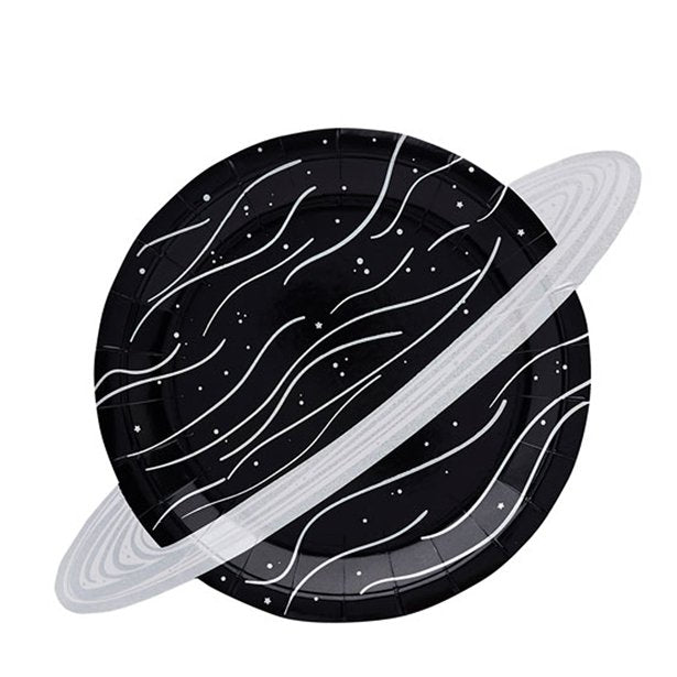10 Planet Shaped Paper Plates