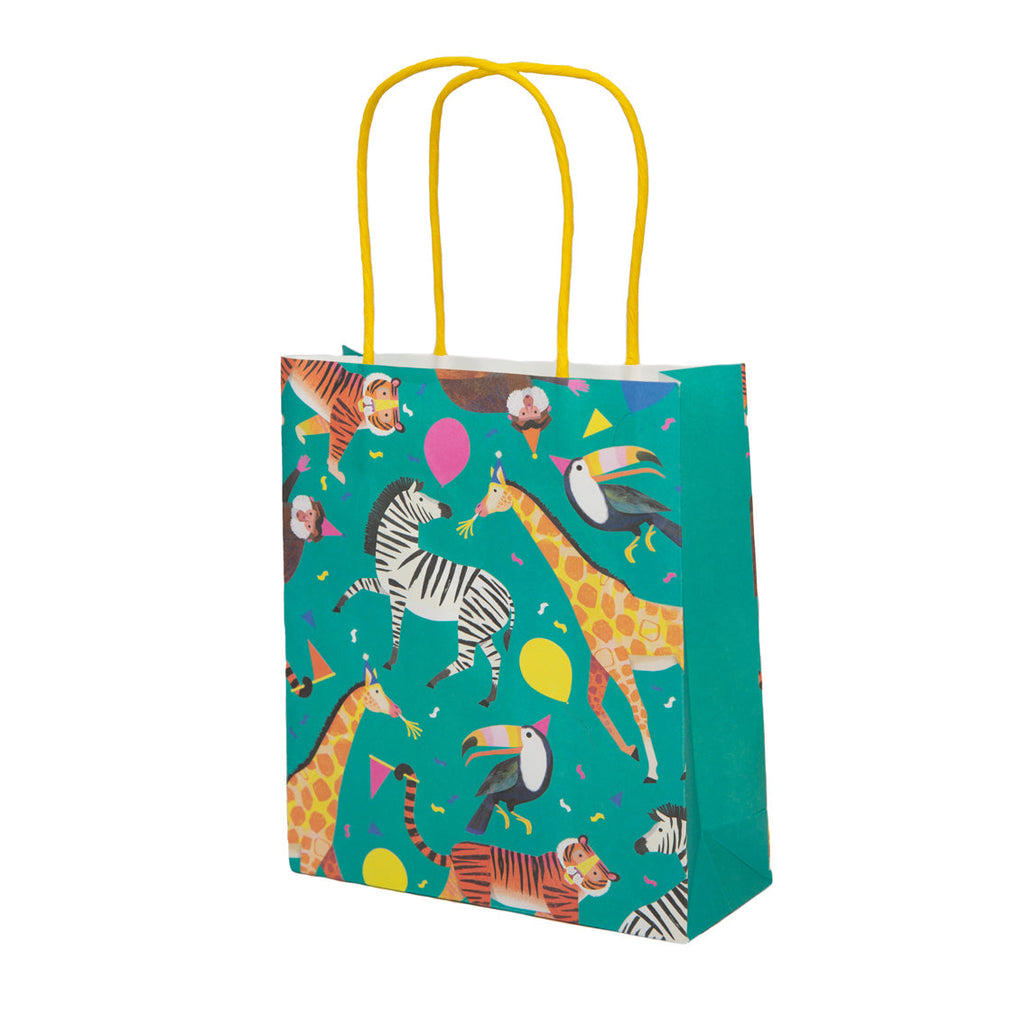 8 Animal Party Bags