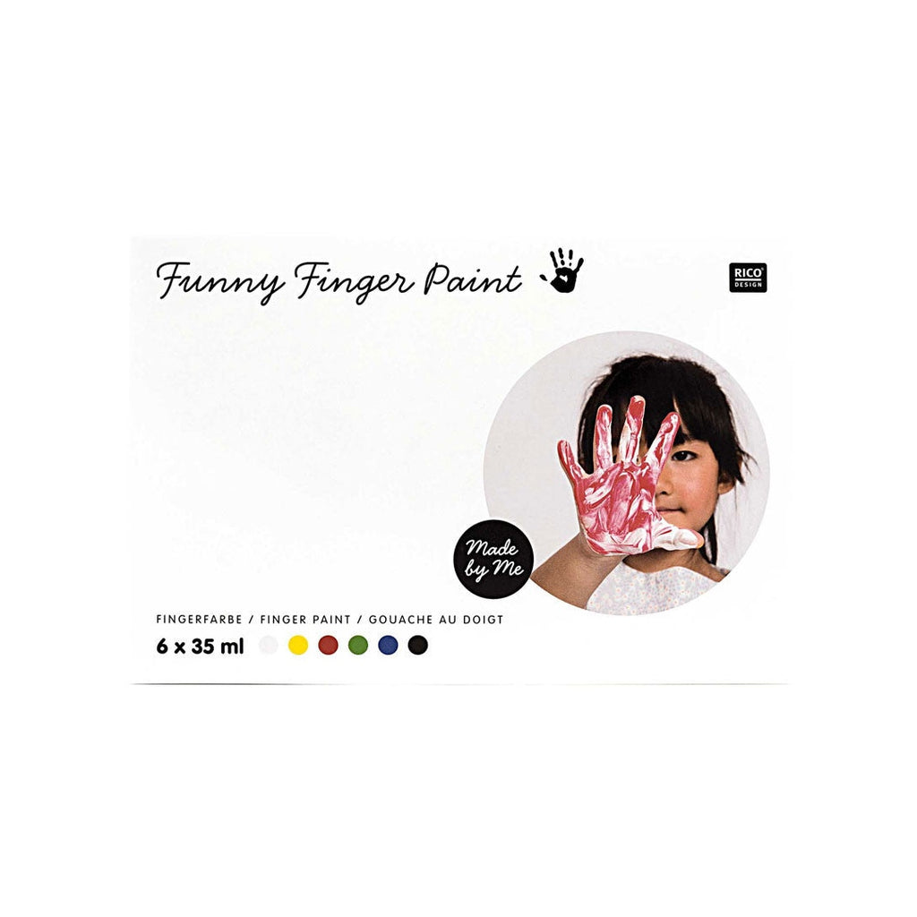 Funny Finger Paint (6pk)
