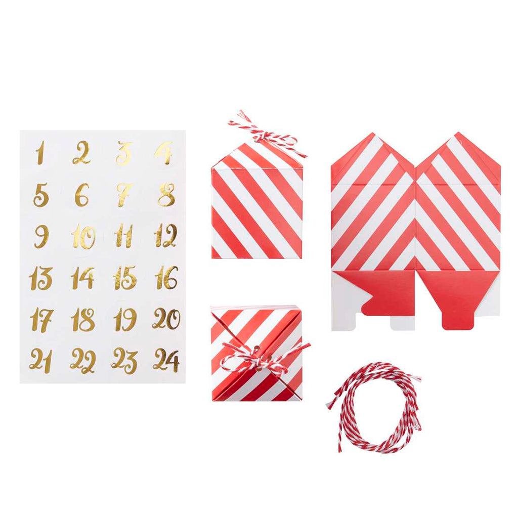 Make Your Own Christmas Advent Calendar Kit