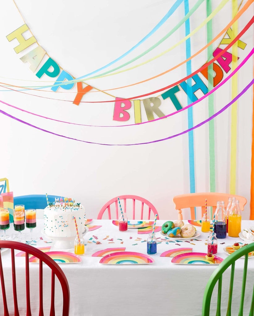 Colourful 'Happy Birthday' Bunting